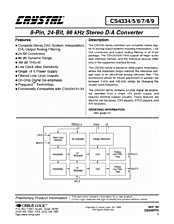 DataSheet CS4338 pdf